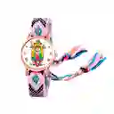 Reloj Virgen Guadalupe Dorado Tejido Artesanal + Estuche