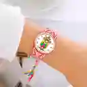 Reloj Virgen Guadalupe Dorado Tejido Artesanal + Estuche