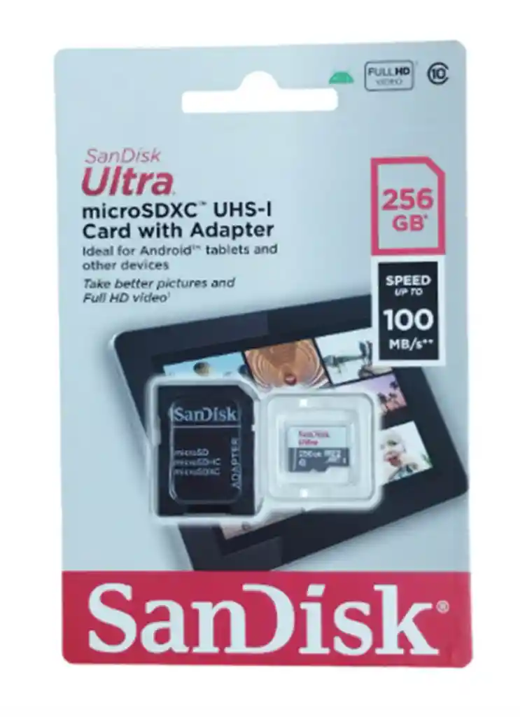 Memoria Micro 256gb Sandisk Original