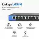 Switch Linksys Lgs116 Gigabit 16 Puertos 10/100/1000 Mpbs