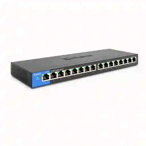 Switch Linksys Lgs116 Gigabit 16 Puertos 10/100/1000 Mpbs