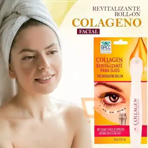 Colágeno Roll-on Revitaliza Ojos Anti Ojeras-líneas Expresión