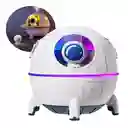 Humidificador Difusor Eléctrico Galaxy Lights Space Capsule, Color Blanco, 110 V/220 V