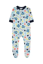 Pijama Fleece Bebe Enteriza Tortugas Talla 3 - 6 - 12 - 18 - 24 Meses