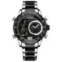 Reloj Naviforce Original Nf 9199 Acero Inoxidable + Estuche