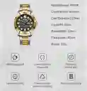 Reloj Naviforce Original Nf 9198 Acero Inoxidable + Estuche