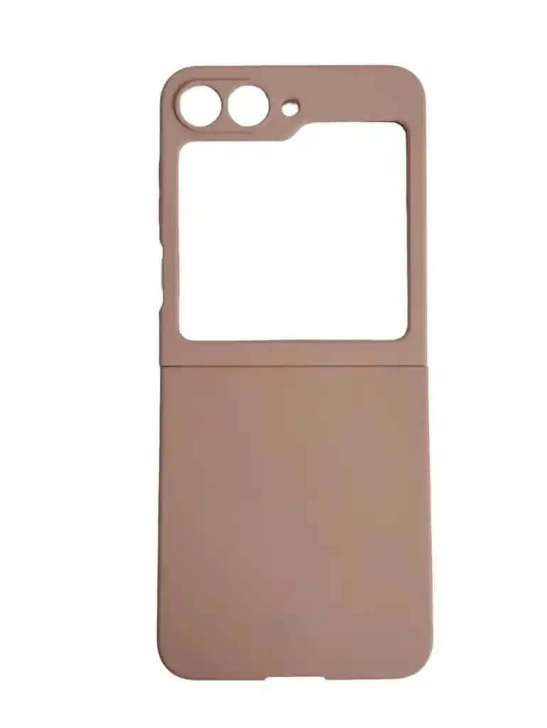 Estuche Para Samsung Galaxy Z Flip 6 Acrilico + Glass Rosado