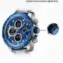 Reloj Naviforce Original Nf 9197 Casual Cuero + Estuche