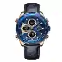 Reloj Naviforce Original Nf 9197 Casual Cuero + Estuche