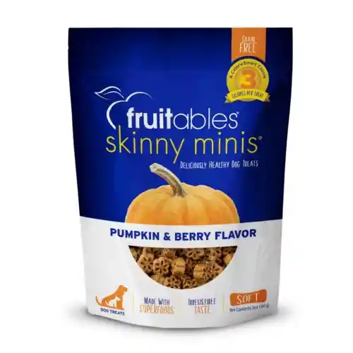 Fruitables Dog Skinny Minis Pumpkin Berry Flavor (141gr)