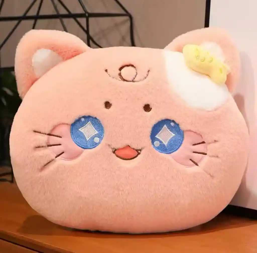 Bolsa Térmica Peluche Gato Rosado Electrotérmica