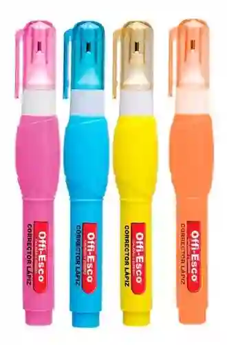 Corrector Liquido De Lapicero Offi.-esco 8ml X Unidad