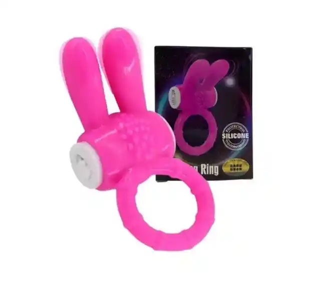 Anillo Vibrador Conejo Retardante