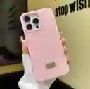 Funda Iphone 15 Pro Rosa Cristal Glitter