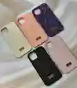Funda Iphone 15 Pro Max Beige Cristal Glitter