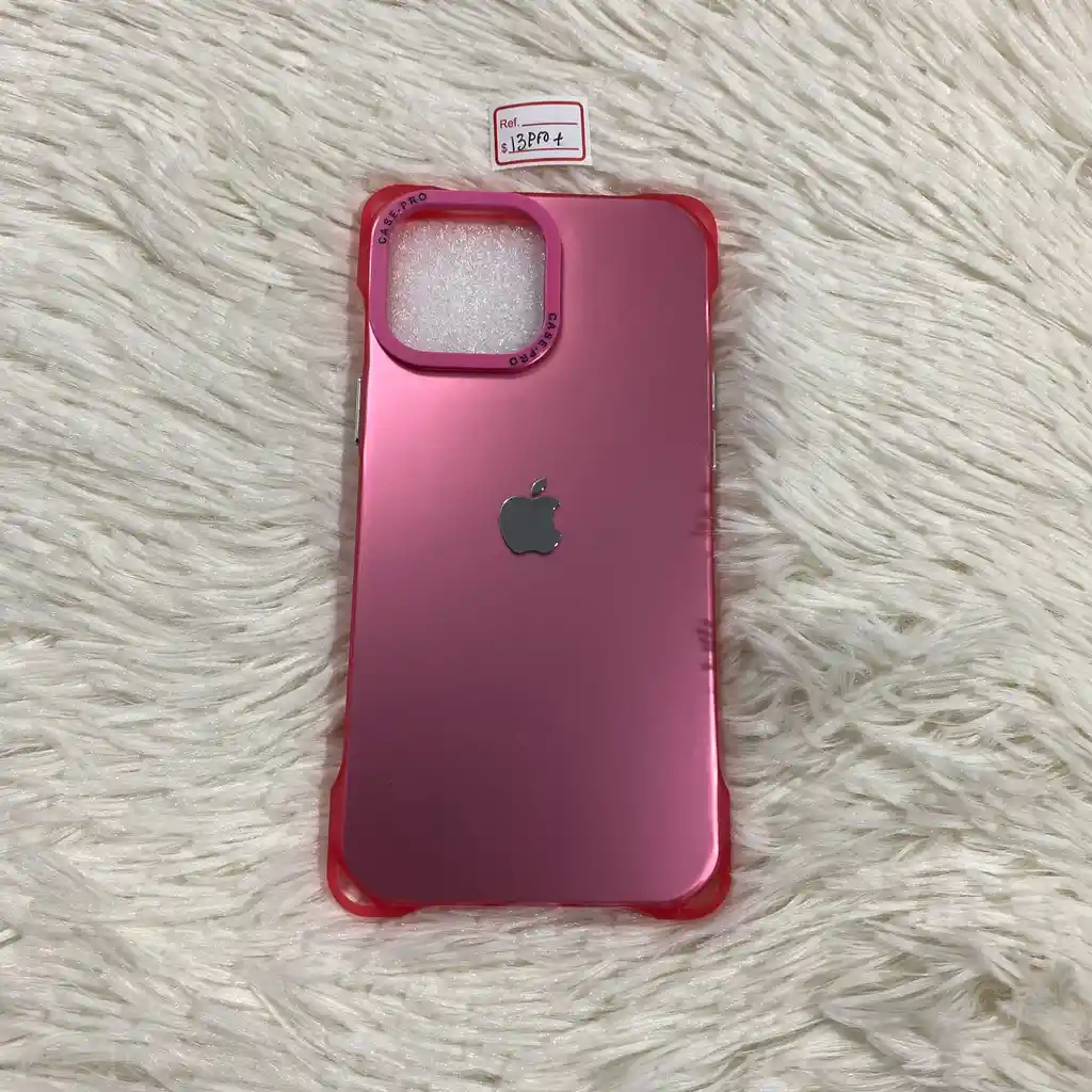 Forro Iphone 13 Pro Max / Diseño Tornasol Fucsia