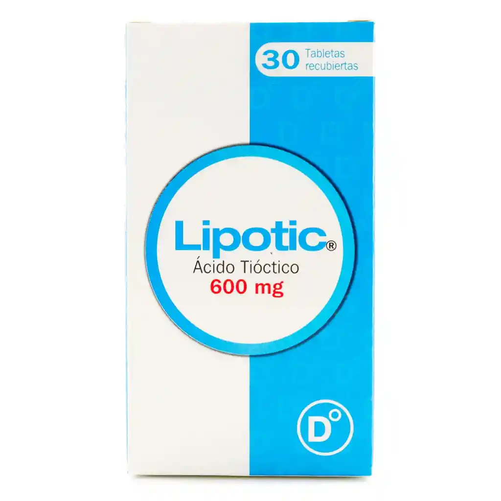 Lipotic 600 Mg Ácido Tioctico