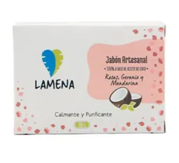 Jabón Artesanal De Rosas Nara