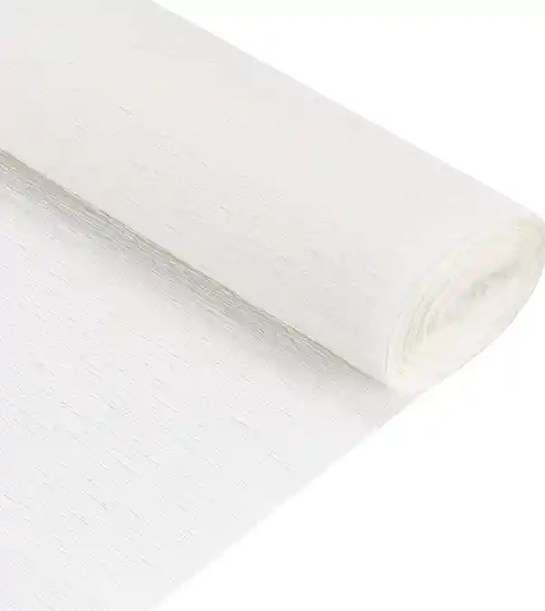 Papel Crepe Pliego Color Blanco