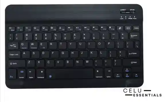 Teclado Bluetooth Para Tablet Inalámbrico Recargable