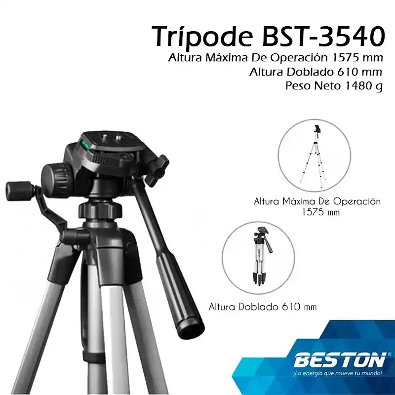 Tripode Beston 3540 / 157cm