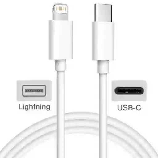 Cable Iphone 11, ,12 ,13 Y 14. Usb-c To Lightning