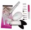 Kit Manicure Con Lima Electrica X12