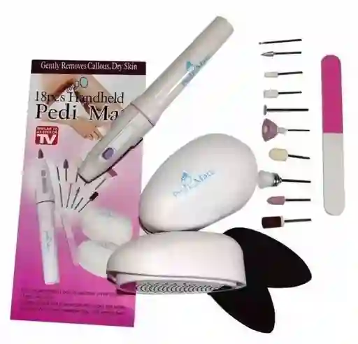 Kit Manicure Con Lima Electrica X12