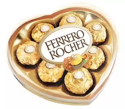 Chocolates Ferrero Rocher X8 En Corazon