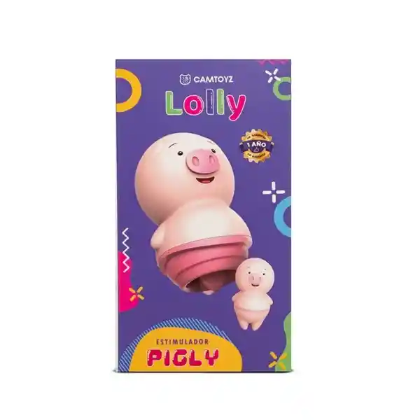 Estimulador De Clítoris Pigly Rosado Camtoyz