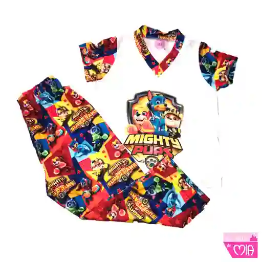 Pijama Niño Minecraft Talla 2 Manga Larga