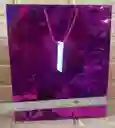 Bolsa Regalo Metalizada / Holograma Talla M (( 29*26*6 )) Colores De Dama