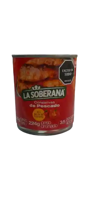 Sardina La Soberana En Lata 224 Gr