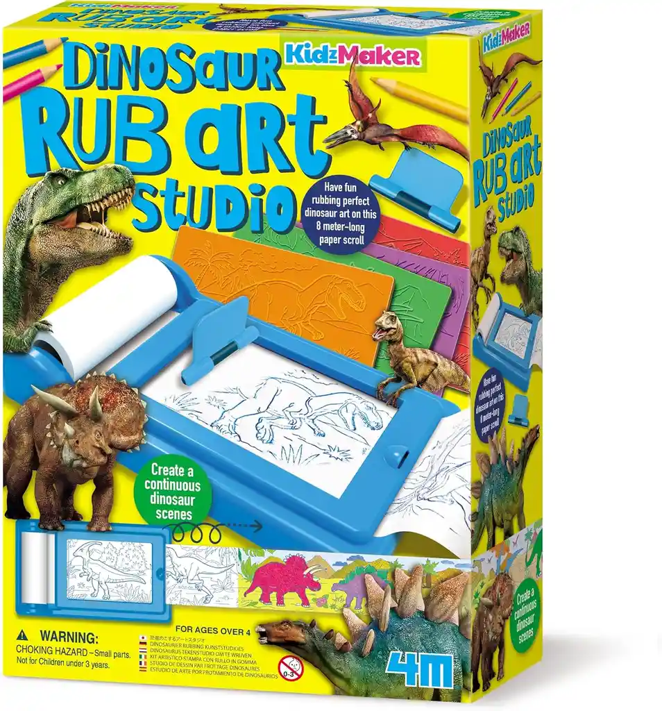 Juego Educativo Set De Arte De Dinosaurio Para Niños Niñas