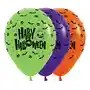 Globos Halloween X 12 Unidades Decoración Latex Sempertex