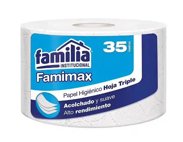 Papel Higienico X35m Familia Blanco