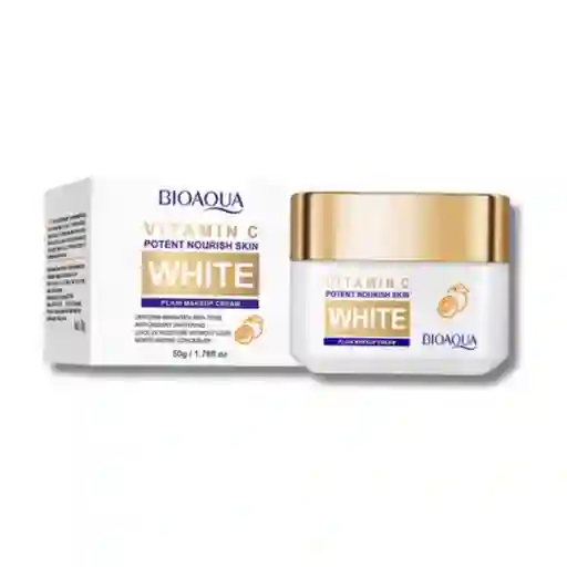 Crema Facial White Vitamin C Hialuronico Bioaqua