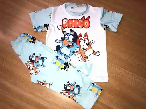 Pijama Niño Bluey Talla 4