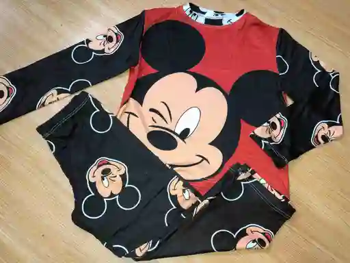 Pijama Niño Mickey Mouse Talla 4