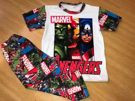 Pijama Niño Marvel Tala 4