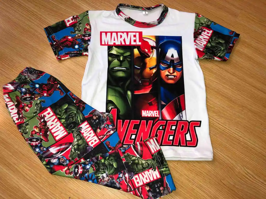 Pijama Niño Marvel Tala 4