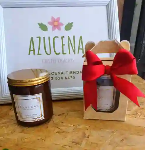 Vela Aromática De Soya 200 Gramos Envase De Lujo
