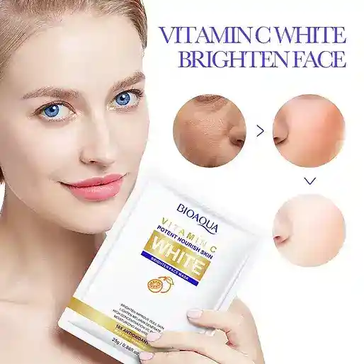 Velo Facial White Vitamina C Bioaqua