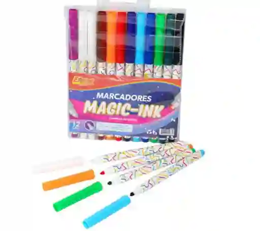 Marcadores Magik-ink X12 Und