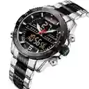 Reloj Naviforce Original Nf 9195 Acero Inoxidable + Estuche