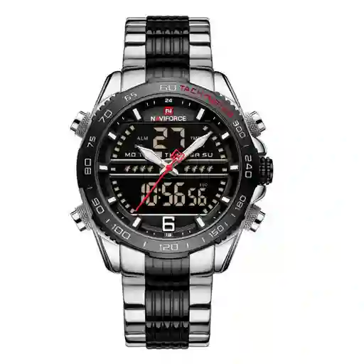 Reloj Naviforce Original Nf 9195 Acero Inoxidable + Estuche