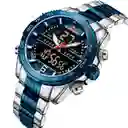 Reloj Naviforce Original Nf 9195 Acero Inoxidable + Estuche