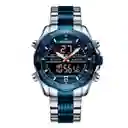 Reloj Naviforce Original Nf 9195 Acero Inoxidable + Estuche