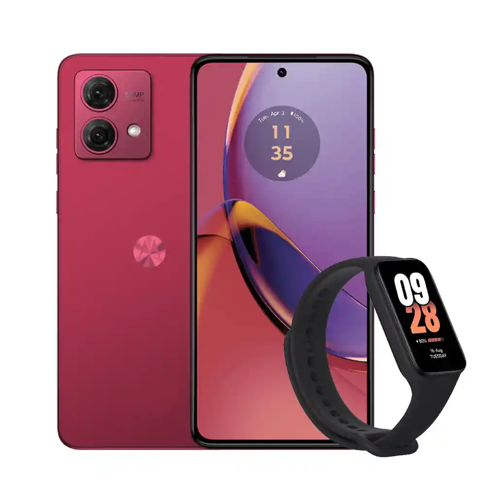 Motorola Moto G84 5g 256gb/8gb Rojo + Mi Band 8 Active