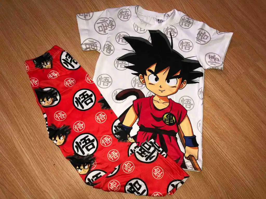 Pijama Niño Goku Talla 4